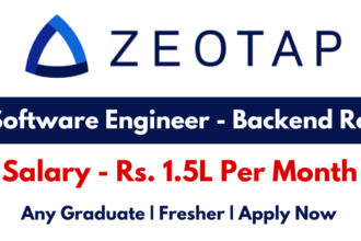 Zeotap is Hiring Freshers